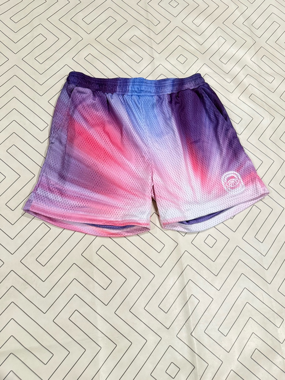 NWT Overtime Gradient Pink & Purple Mesh Shorts